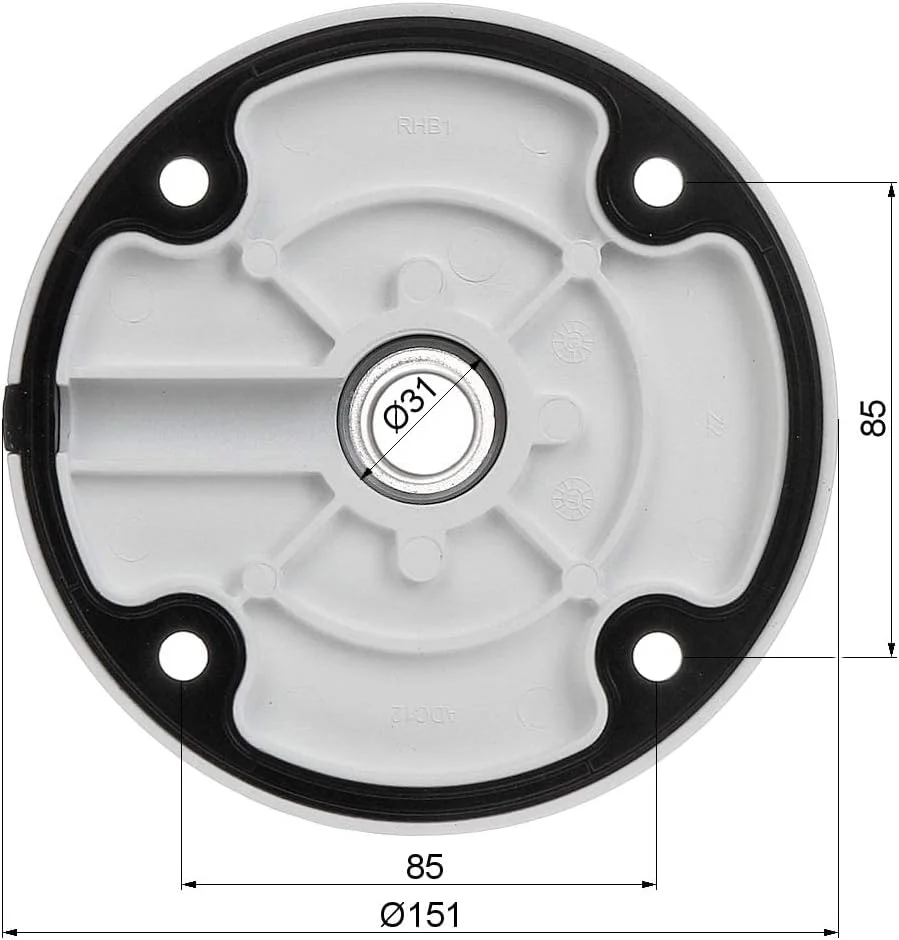 پایه سقفی آویز بلند داخلی/خارجی CPM-L DS-1662ZJ برای اکثر دوربین های PTZ هایک ویژن DS-2DE5184-AE