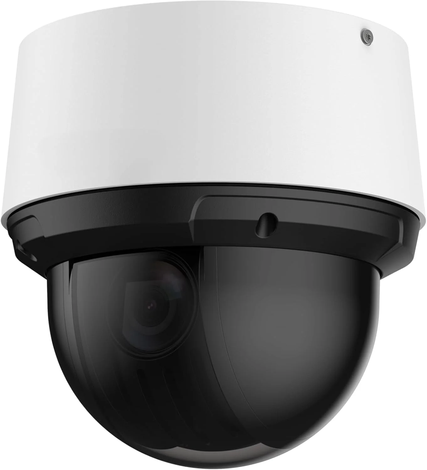 دوربین PTZ هوشمند استارلایت 4 مگاپیکسل EmpireTech با زوم 25 برابر، لنز 5 تا 125 میلی‌متر، پشتیبانی از ردیابی خودکار، محافظت از محیط، تشخیص حرکت، مدل PTZ425DB-AT-R (با پوشش دودی)