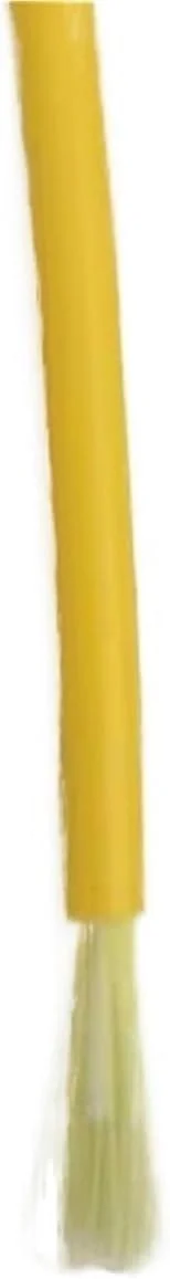 کابل فیبر نوری 3000 متری 9/125um G652D 3mm سیمپلکس سینگل مود زرد FTTH SM SX، 3 کیلومتر/رول (PVC)