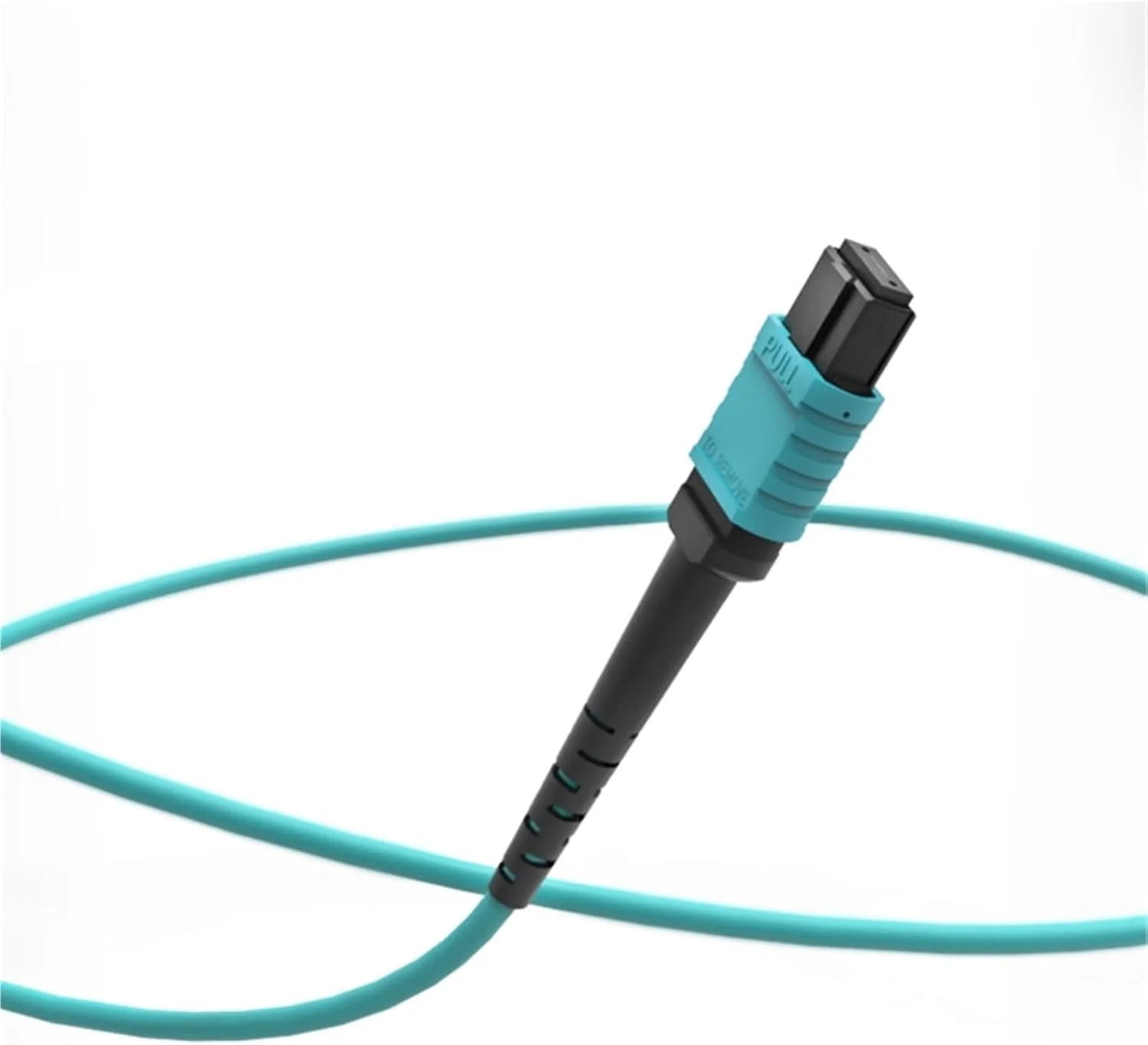 کابل فیبر نوری MPO به MPO نوع B، ۲۴ هسته، ۴۰G، گرد، OM3، طول ۲۰ متر