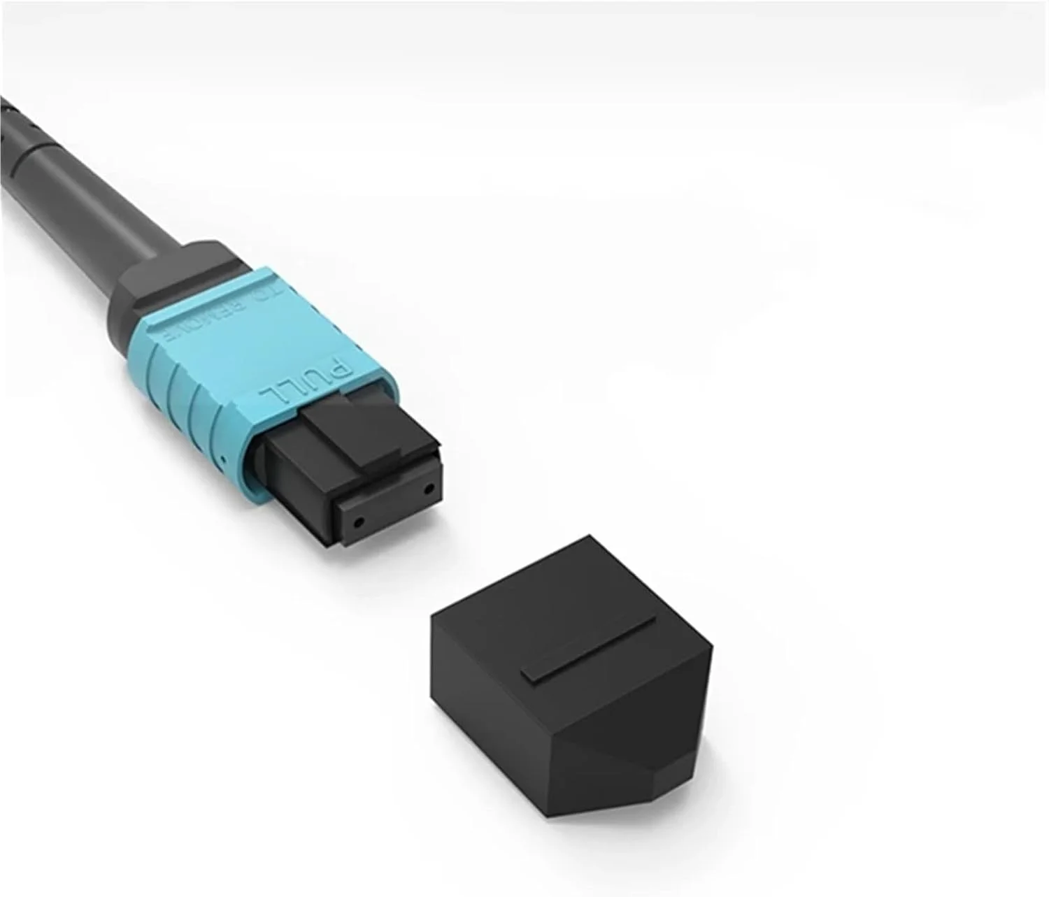 کابل فیبر نوری MPO به MPO نوع B، ۲۴ هسته، ۴۰G، گرد، OM3، طول ۲۰ متر