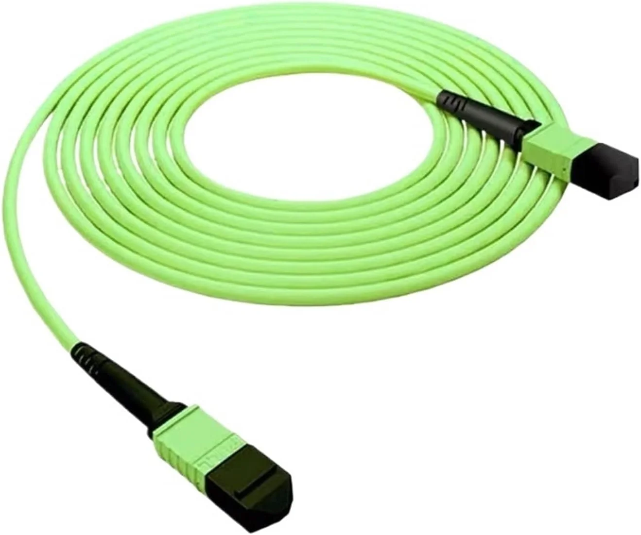 کابل فیبر نوری MPO، کانکتور مادگی MTP نوع B، ۱۲ هسته ۱۰۰G، طول ۱-۲۰ متر (۱۲ هسته نوع B، ۵ متر)