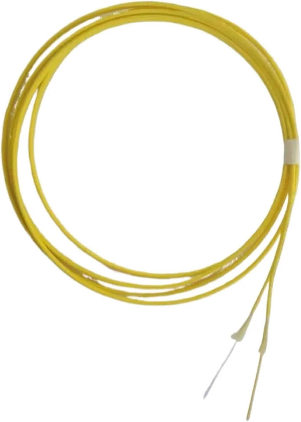 کابل فیبر نوری داپلکس ۱۰۰ متری HAIZHI، SM، ۲ میلی‌متر، ۳ میلی‌متر، زرد، G652D، G657A1، G657A2، داخلی، دو هسته ای برای پچ کورد فیبر، ۱ کیلومتر در رول، کابل FTTH (۲mm G652D)