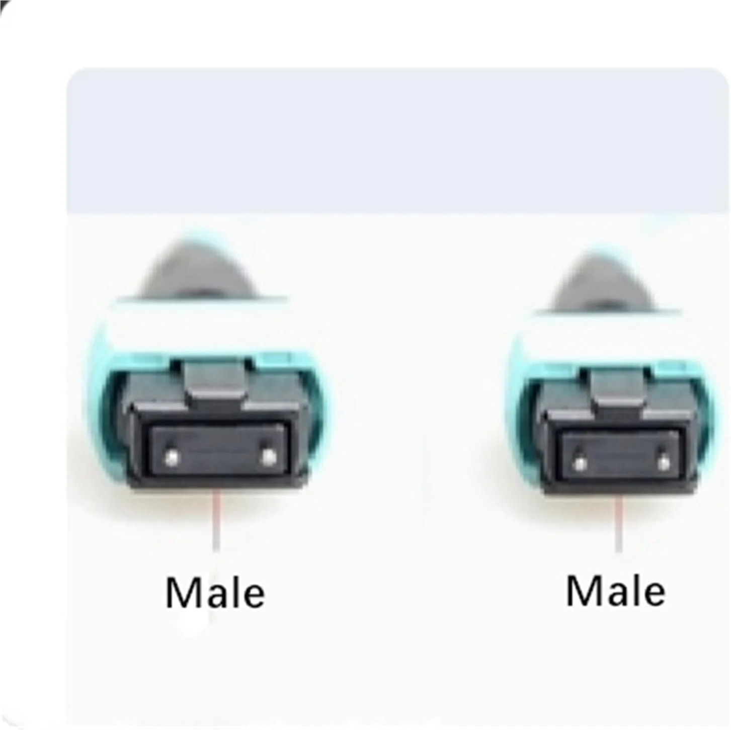 کابل فیبر نوری OM4، گرد، نر و ماده، 8-24 رشته، 1-100 متر (10 متر، 12C نر-نر B)