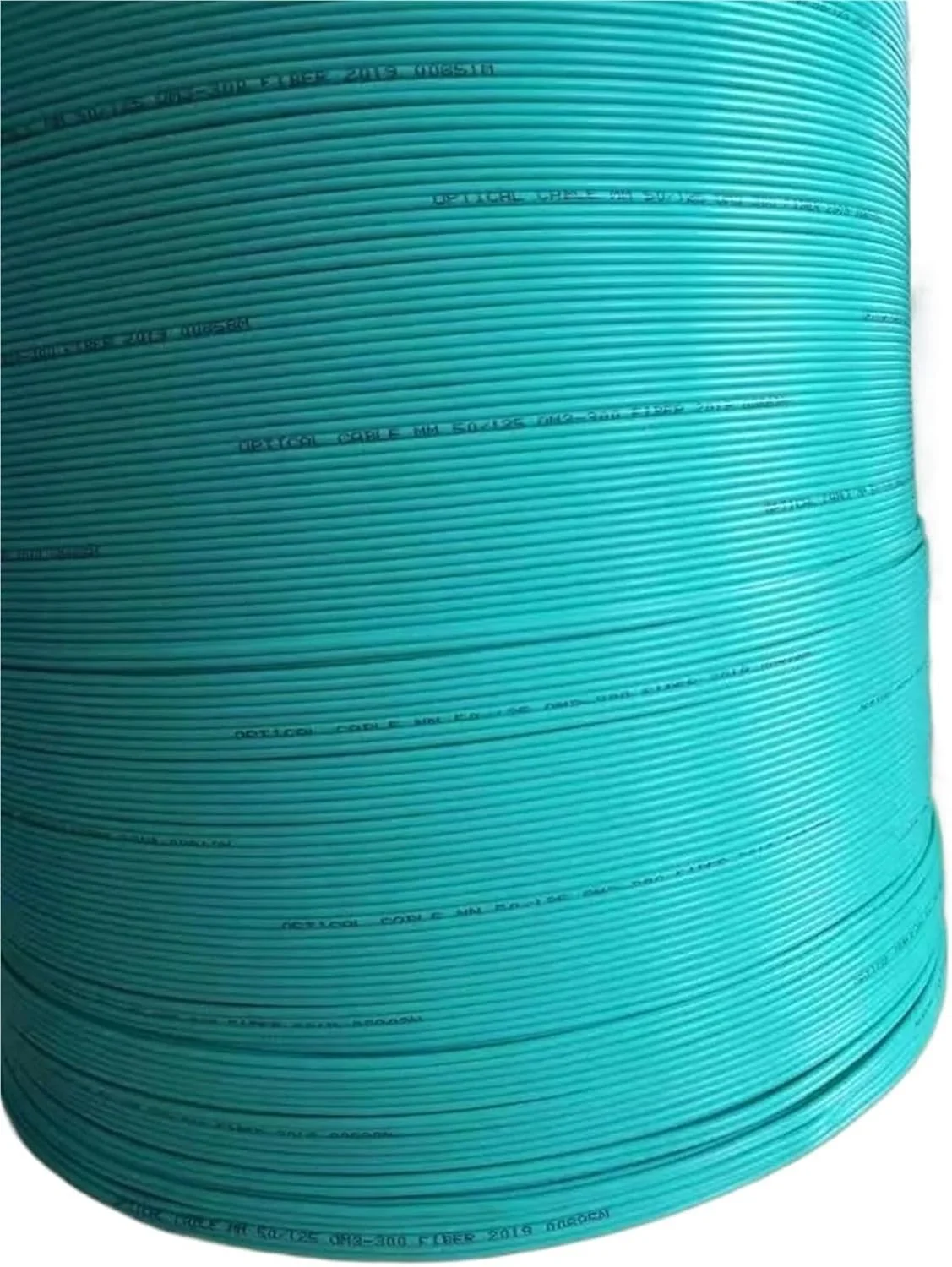 کابل فیبر نوری OM3-300 دوبلکس 3 میلی‌متری، رنگی برای فضاهای داخلی، برای سیم‌های اتصال فیبر نوری، 1.5 کیلومتر در هر حلقه