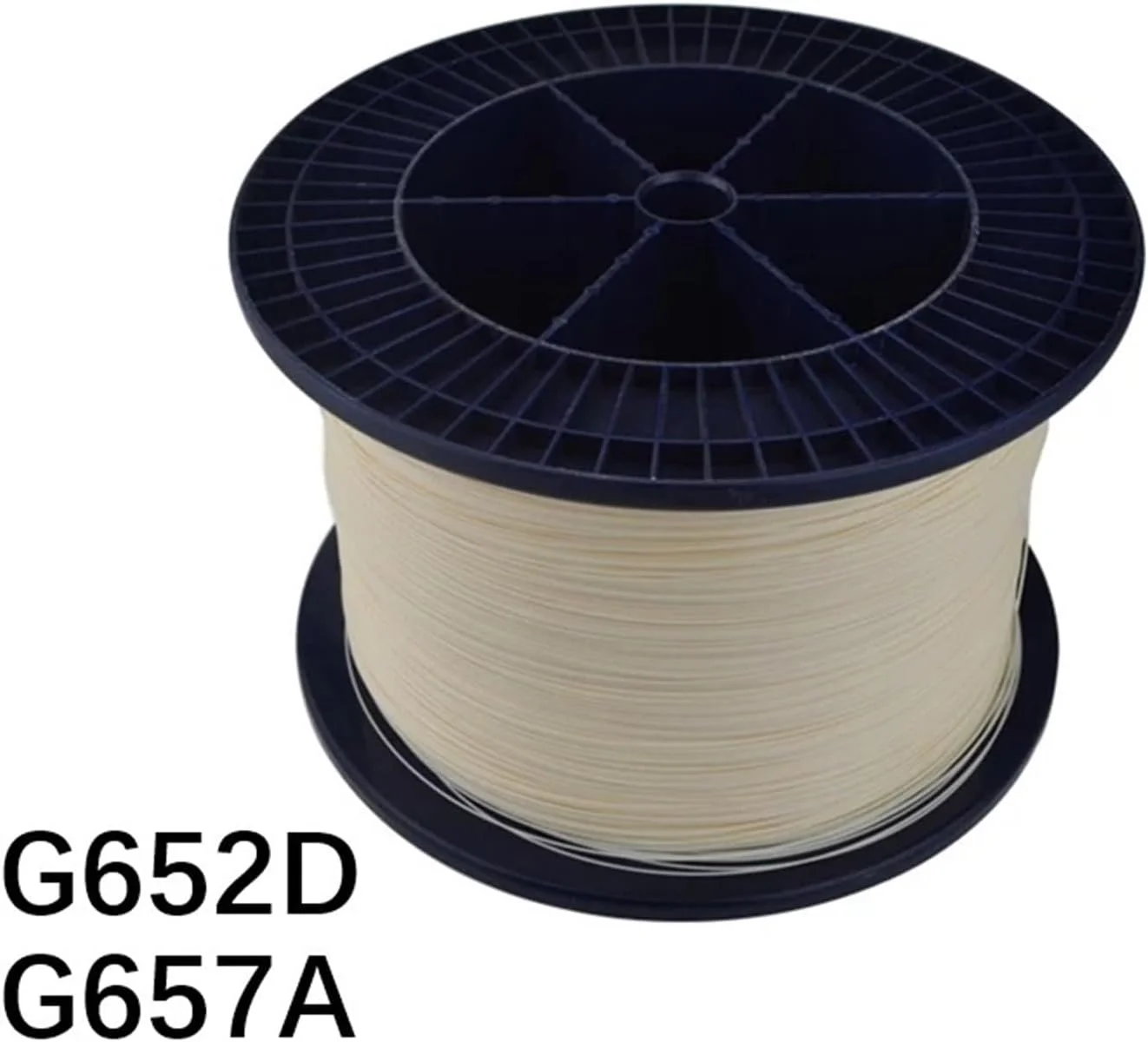 کابل فیبر نوری سینگل مود G652D G657A 9/125 um SM، فیبر انعطاف پذیر، ftth، تک حالته، 2500 متر (G652D)