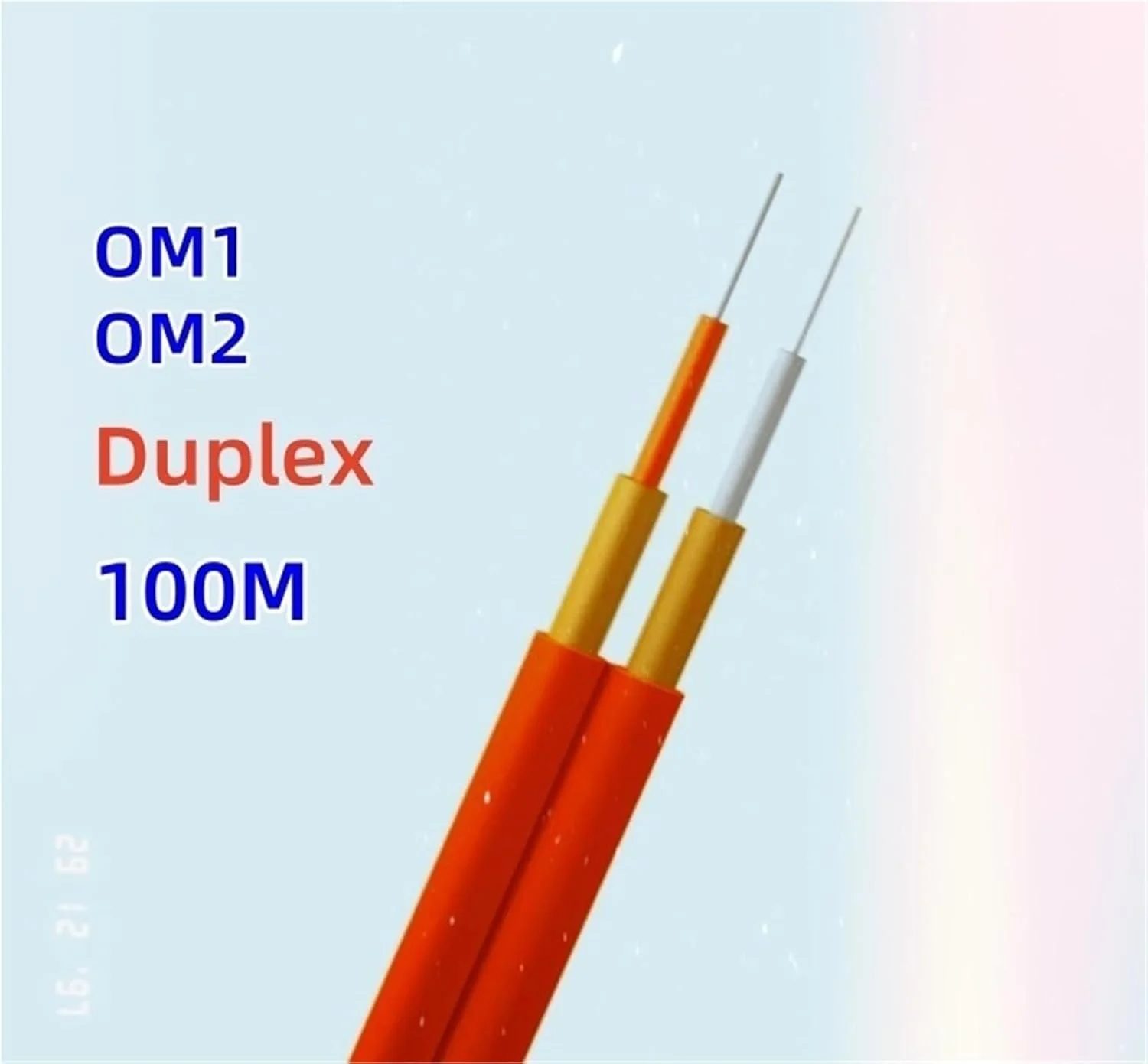 کابل فیبر نوری OM1 OM2 100 متری دوبلکس 3mm 2mm مالتی مود (3mm OM2)