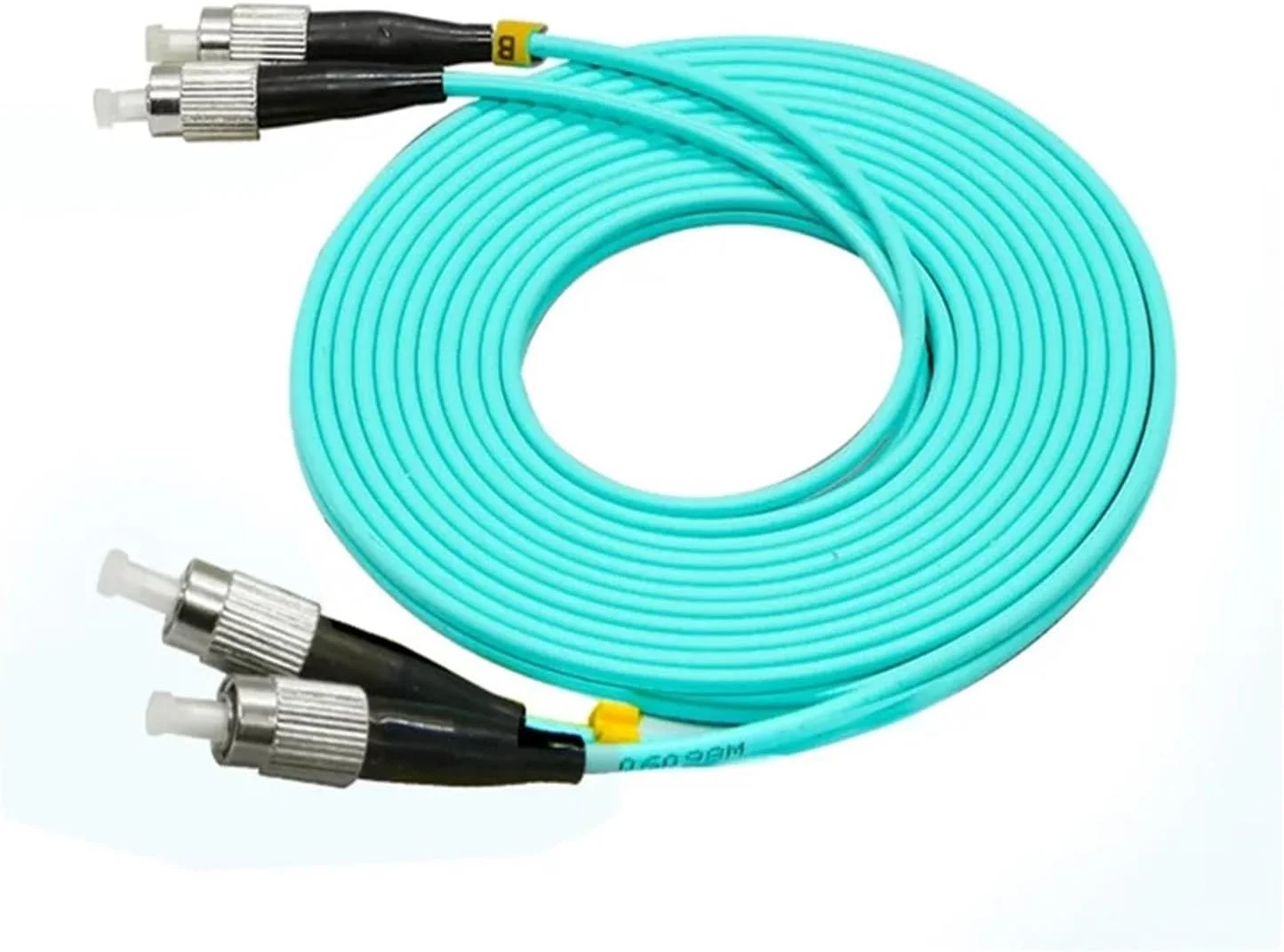 کابل فیبر نوری HAIZHI SC LC FC ST OM3 داپلکس 2mm 3mm (100M, FC-FC)