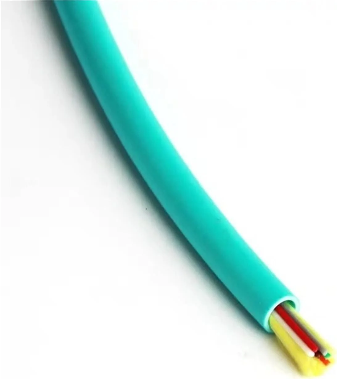 کابل فیبر نوری 6 هسته ای GJFJV-6 برای فضای داخلی (6 هسته G652D)