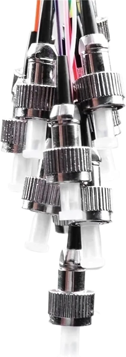 کابل فیبر نوری FC، ۱۲ رنگ، سینگل مود ۹/۱۲۵ میکرومتر، بسته ۲ عددی