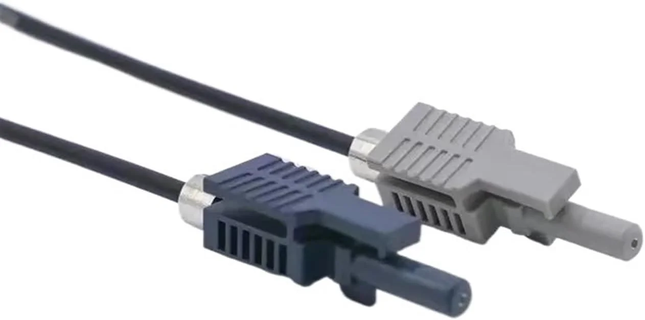 دو عدد کابل فیبر نوری پچ کورد سیمپلکس/دوبلکس HFBR-4503Z-HFBR-4513Z (اندازه: 3 متر، رنگ: دوبلکس)