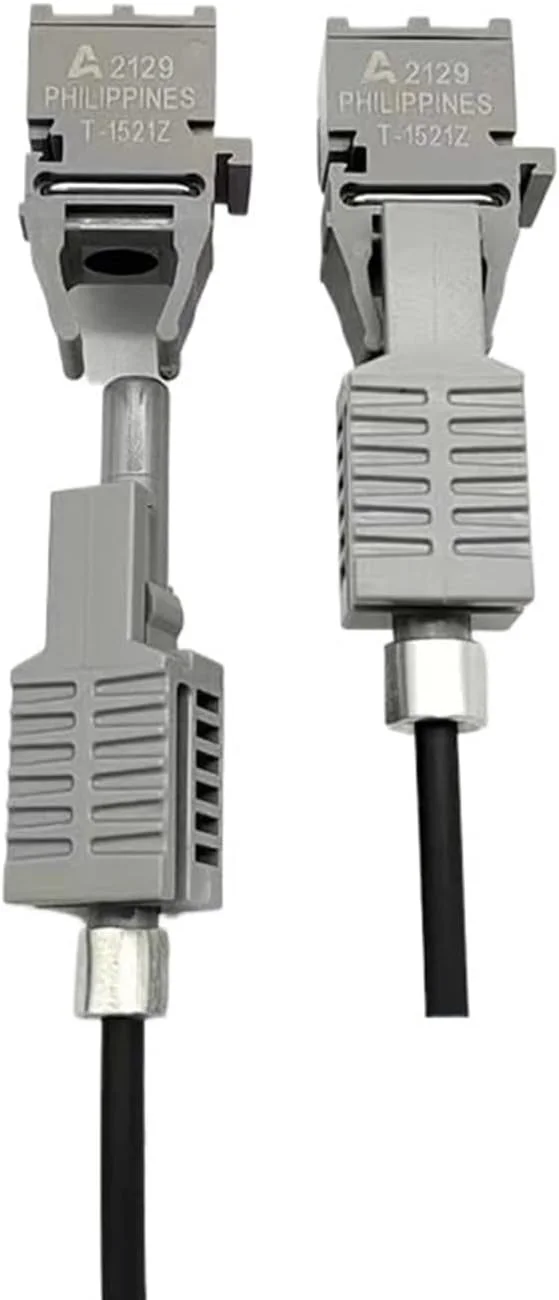 دو عدد کابل فیبر نوری پچ کورد سیمپلکس/دوبلکس HFBR-4503Z-HFBR-4513Z (اندازه: 3 متر، رنگ: دوبلکس)