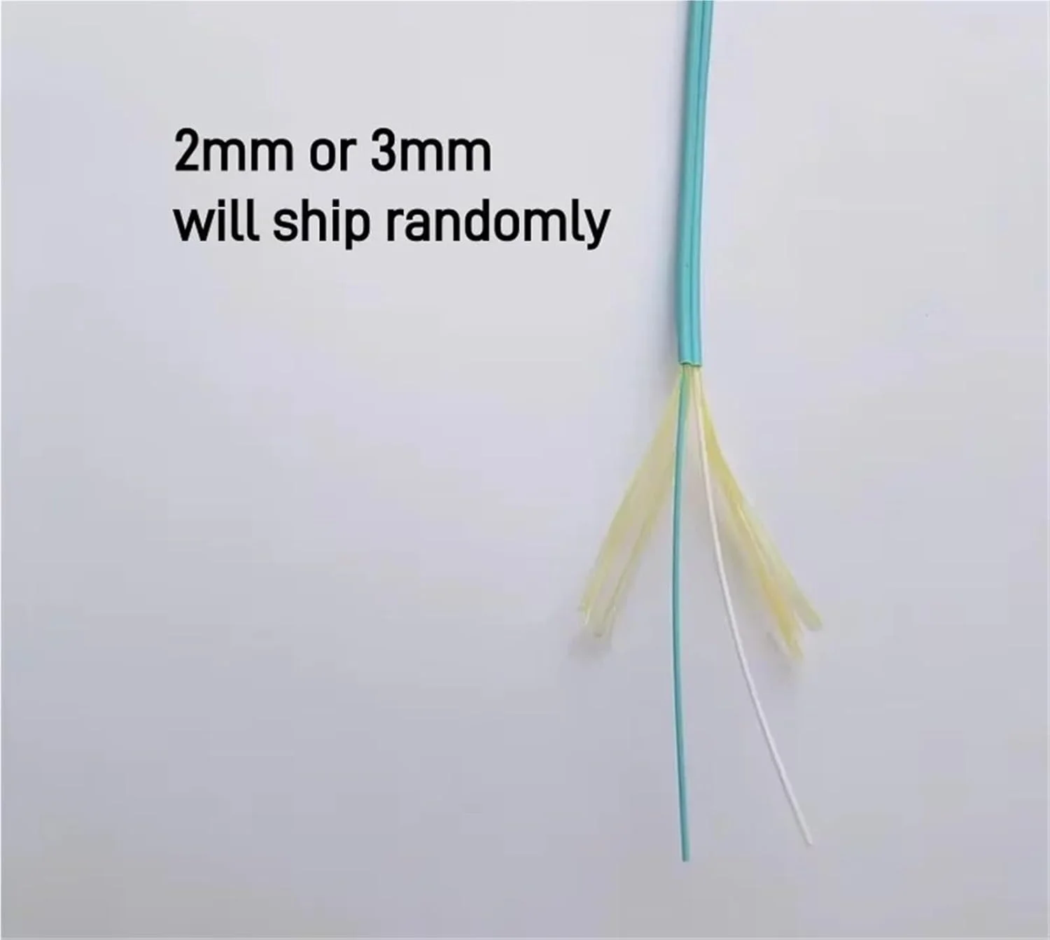 کابل فیبر نوری دوتایی مالتی مود ST-LC مدل HAIZHI LC-ST OM3 OM4 در طول های 1 تا 100 متر (30 متر 1 عدد OM4)