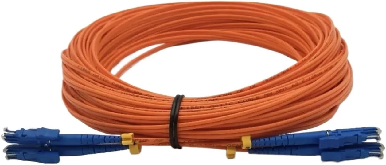 کابل فیبر نوری چند حالته HAIZHI E2000 - OM1 Duplex LC FC ST - موجود در طول های 1 تا 100 متر (50M 1pc,E2000A-STA OM1)