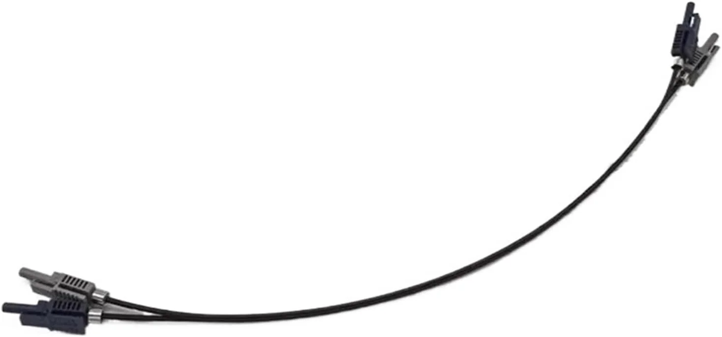 کابل فیبر نوری پلاستیکی POF مدل HFBR-4503Z 4513Z AVAGO، دوشاخه سر کابل فیبر نوری، سیم اتصال فیبر نوری (اندازه: 3 متر، رنگ: دوبلکس)