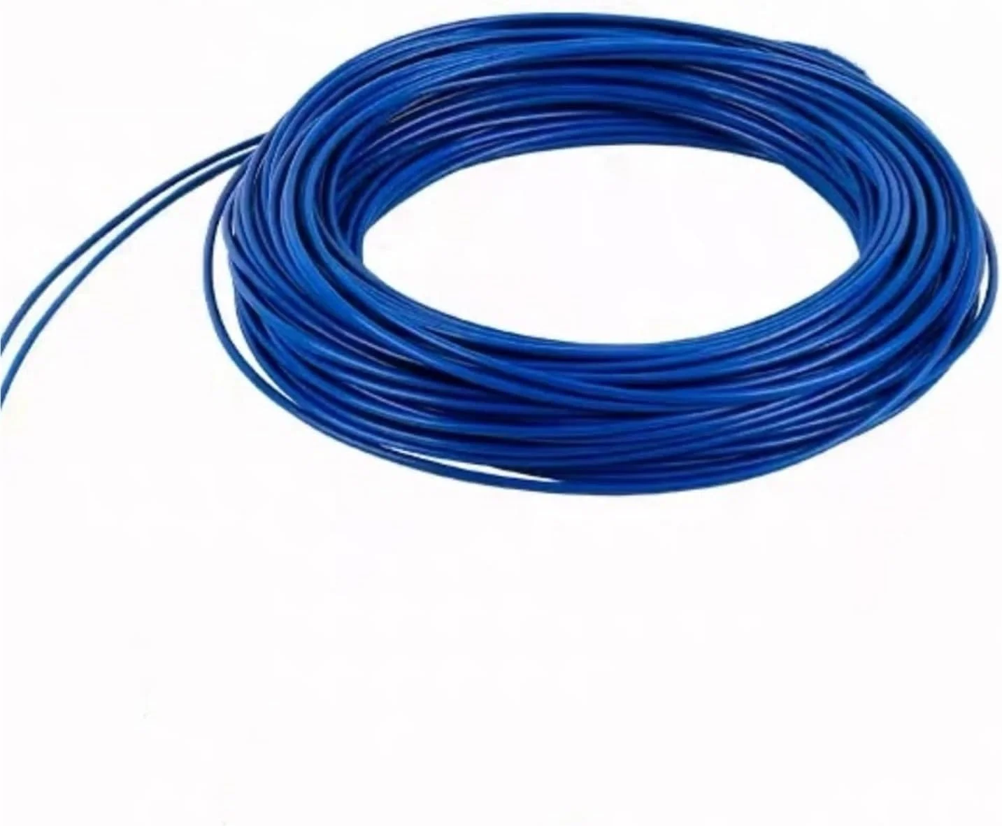 کابل فیبر نوری محافظ دار 1 و 2 هسته ای، 100 متری، سینگل مود، دوبلکس، 1C، 2C، 3 میلی متر، کابل آبی، برای فضای باز، مقاوم در برابر جوندگان (1 هسته)