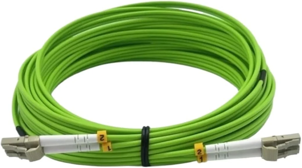 کابل فیبر نوری دوپلکس OM5 با سرعت بالا HAIZHI برای اتصالات FTTH (3 متر 10 عدد، LC-FC) کابل فیبر نوری دوپلکس OM5 با سرعت بالا HAIZHI برای اتصالات FTTH (3 متر 10 عدد، LC-FC)