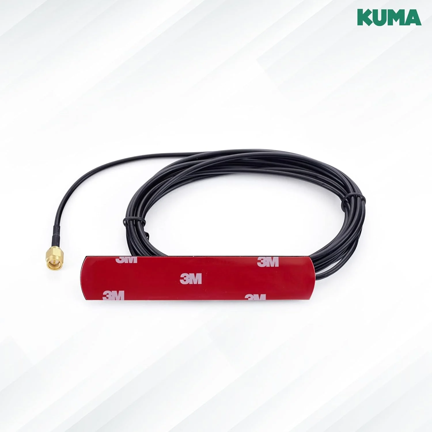 آنتن KUMA STiK 4G برای روتر و مودم سیم کارت - 5 dBi تقویت کننده بالا، داخلی، همه جهته، نصب دائمی - کانکتور SMA نر - سیگنال بی سیم LTE برای خانه، دفتر، موتورخانه، کاروان، قایق