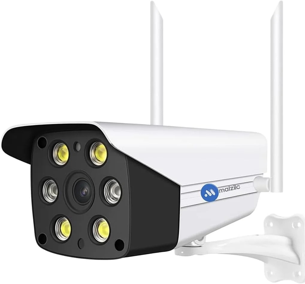 دوربین مداربسته دو لنز 4G سوپرکم هوشمند Maizic مناسب فضای باز | 2 در 1 بولت + PTZ، پشتیبانی از تمام سیم کارت ها (Jio/Airtel/Vi)، کیفیت 1080p FHD، دید در شب رنگی، تشخیص انسان با هوش مصنوعی، صدای دو طرفه