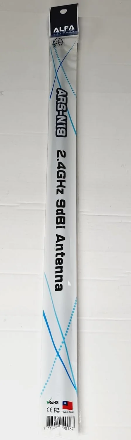 آنتن امنی 9dBi آلفا نتورک Alfa Indoor مدل ARS-N19 - مشکی