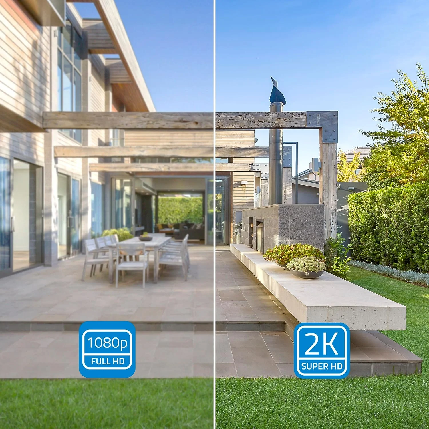 دوربین مداربسته کوچک وای فای PTZ سوپر اچ دی 2K نیویان مناسب فضای باز – دید در شب IR، ردیابی خودکار، صدای دو طرفه | IP65 | الکسا/گوگل | دوربین امنیتی اپلیکیشن Tuya