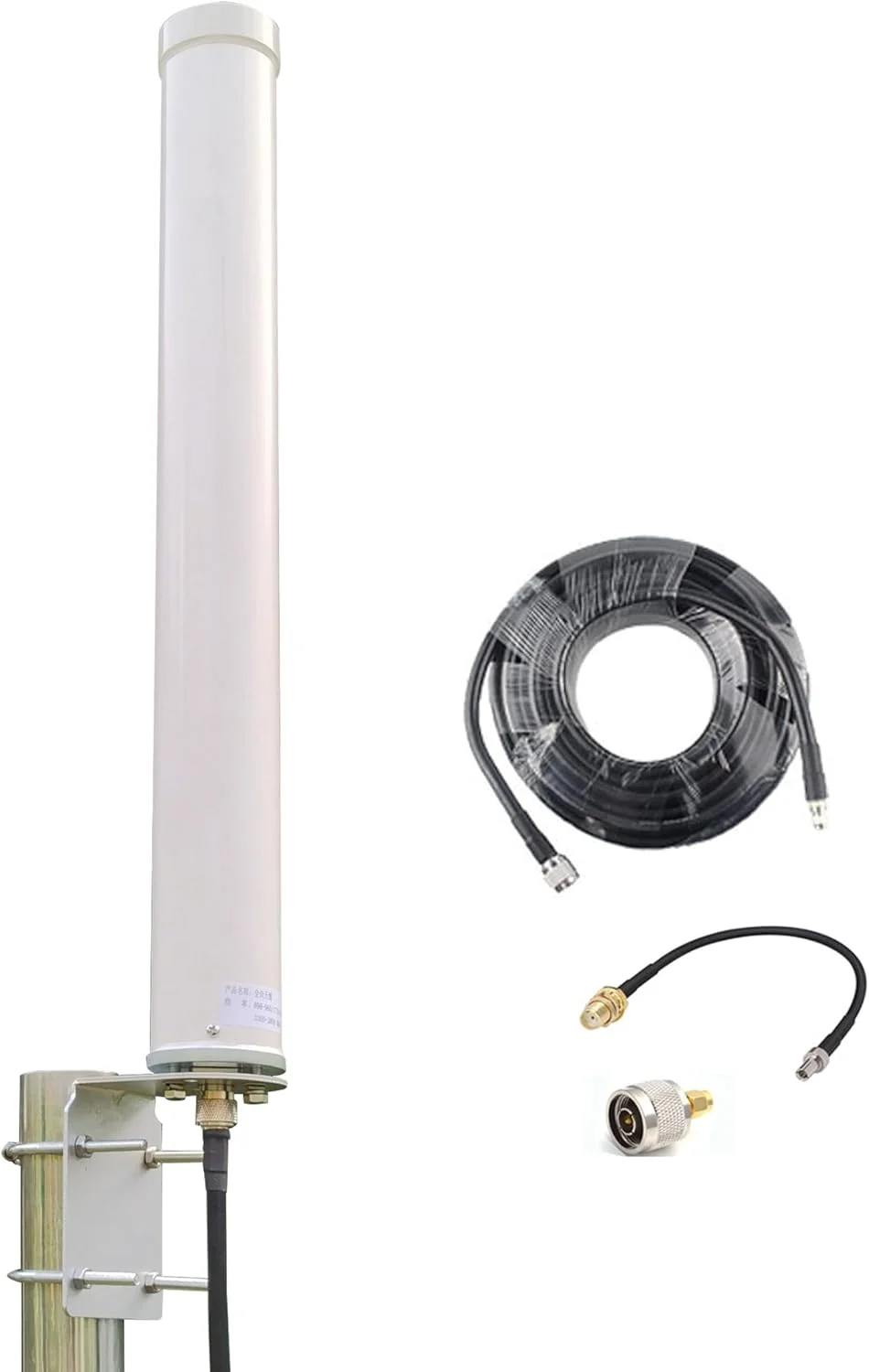 آنتن همه جهته 5G 4G LTE / آنتن وای فای بیرونی برد بلند / آنتن 4G LTE / آنتن ts9 / آنتن تلفن همراه 698-3800 مگاهرتز 12dBi برای مودم/روتر/تقویت کننده سیگنال تلفن همراه