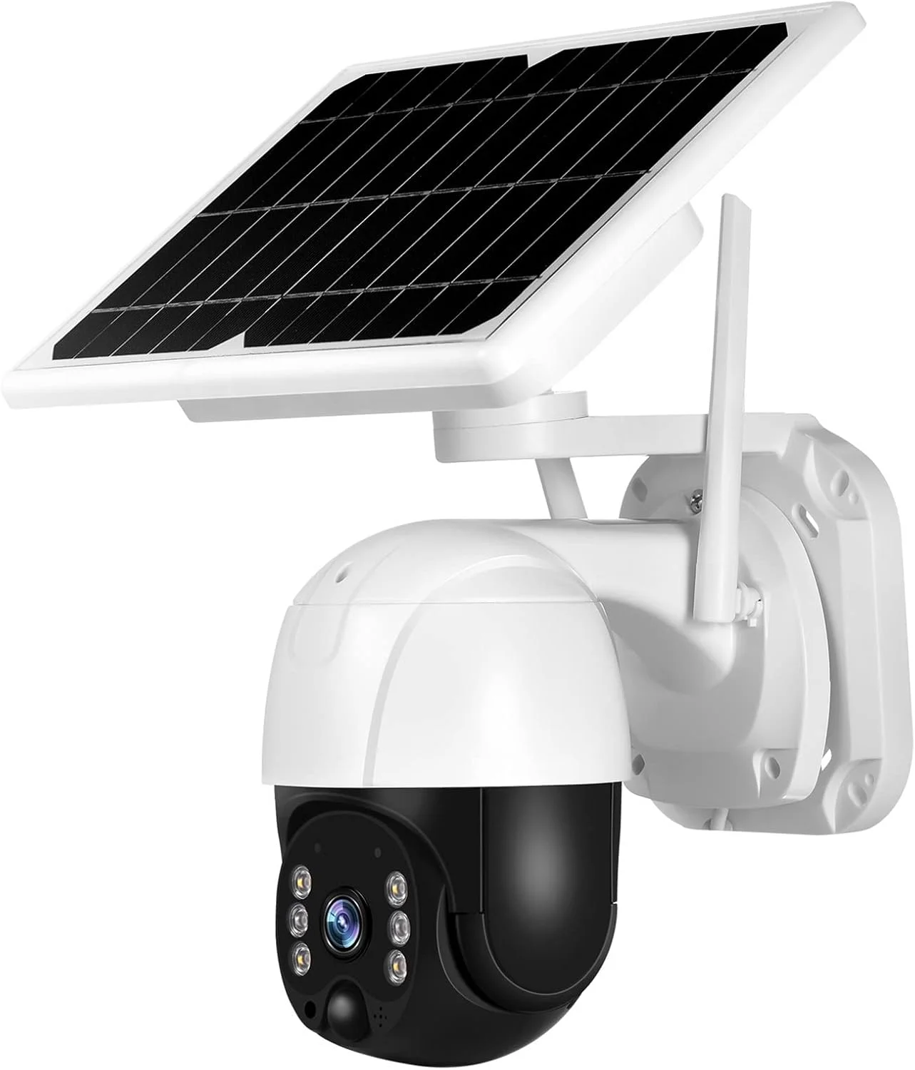دوربین امنیتی خورشیدی بی‌سیم، دوربین امنیتی 3 مگاپیکسلی وای فای بی‌سیم PTZ با باتری قابل شارژ خورشیدی برای امنیت خانه