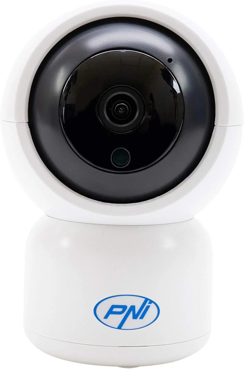 دوربین مداربسته PNI مدل IP390T با کیفیت 1080P، قابلیت چرخش افقی و عمودی، WiFi H264 + پشتیبانی از کارت حافظه microSD تا 128 گیگابایت، دید در شب، اپلیکیشن Tuya، P2P