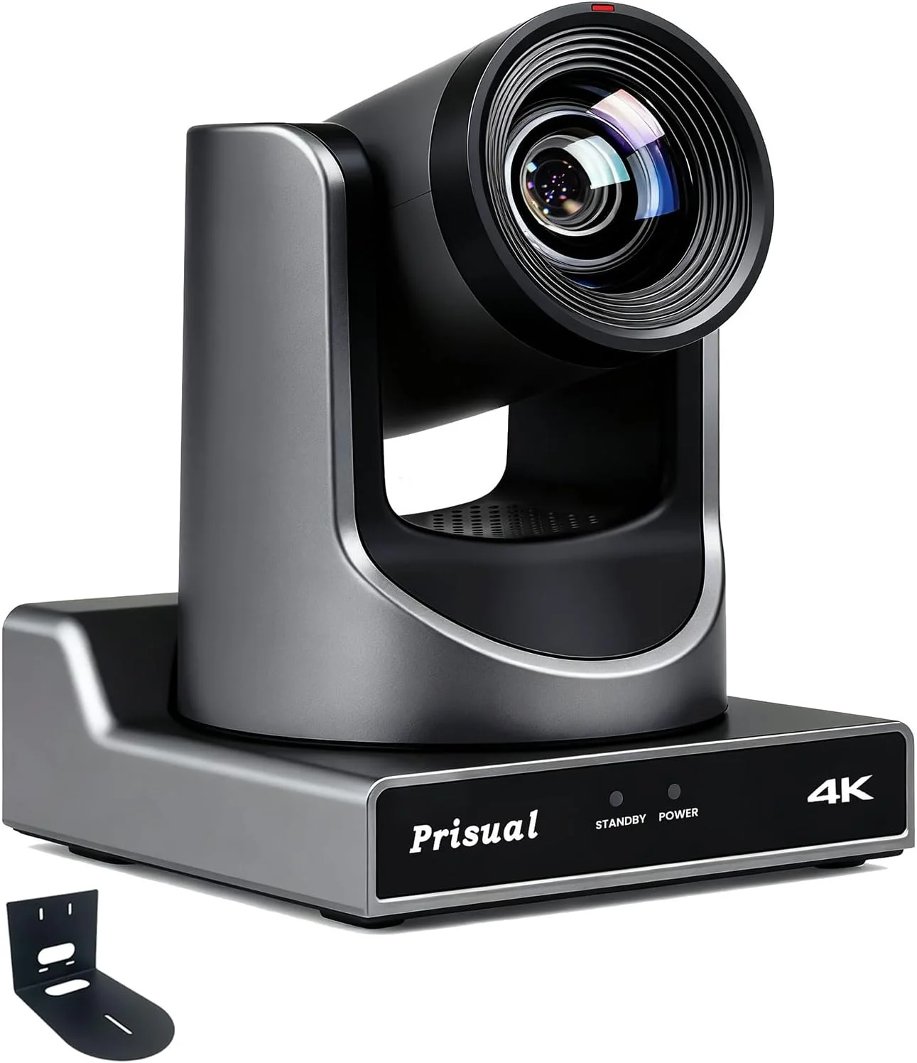 دوربین 4K PTZ NDI با زوم اپتیکال 20X و ردیابی خودکار هوش مصنوعی، 60 فریم بر ثانیه، با قابلیت PoE HDMI/SDI/USB/IP برای پخش زنده، دوربین 4K PTZ برای مراسم مذهبی، رویدادهای عبادی، vMix، OBS (شامل آخرین SDK Newtek NDI)