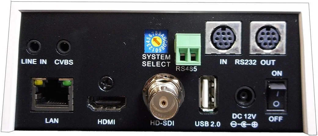 دوربین استریمینگ PTZOptics-20X-SDI GEN-2 PTZ IP با خروجی های همزمان HDMI و 3G-SDI - سفید