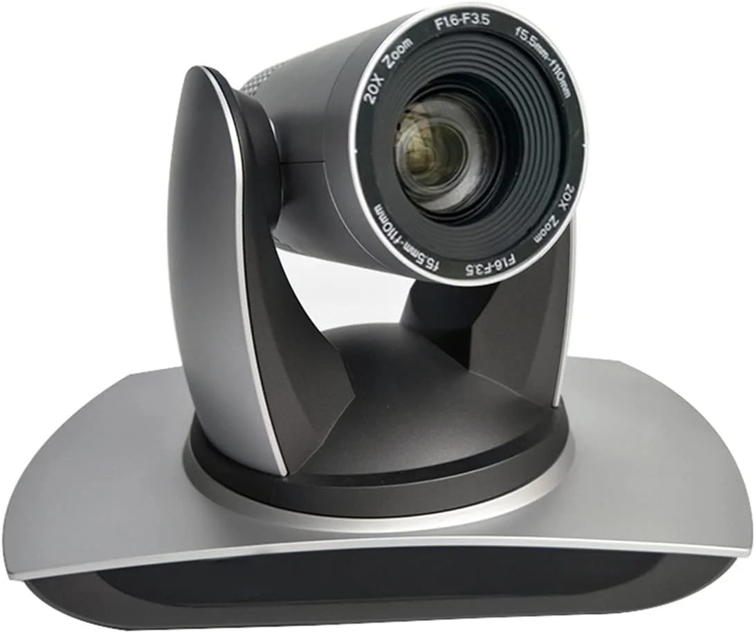 دوربین کنفرانس تجاری REHOOF با زوم اپتیکال 20X، کیفیت 1080P Full HD، PTZ، USB، HD، DVI، IP برای پخش زنده کنفرانس