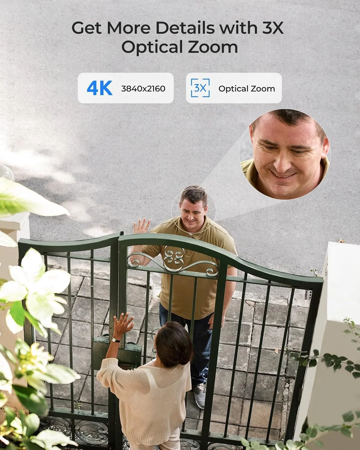 دوربین امنیتی 4K بیرونی پلاگین WiFi 6 ریولینک، دوربین PTZ برای امنیت خانه، فناوری جدید Wi-Fi 6، ردیابی حرکت، تشخیص هوشمند، زوم اپتیکال 3X، نورافکن حرکتی، ذخیره سازی محلی، E1 Outdoor Pro دوربین امنیتی 4K بیرونی پلاگین WiFi 6 ریولینک، دوربین PTZ برای امنیت خانه، فناوری جدید Wi-Fi 6، ردیابی حرکت، تشخیص هوشمند، زوم اپتیکال 3X، نورافکن حرکتی، ذخیره سازی محلی، E1 Outdoor Pro