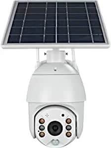 دوربین مداربسته خورشیدی وای فای PTZ با رزولوشن بالا 5 مگاپیکسل، قابلیت چرخش به چپ، راست، بالا و پایین. زاویه دید گسترده، بهترین انتخاب برای خانه و ویلا