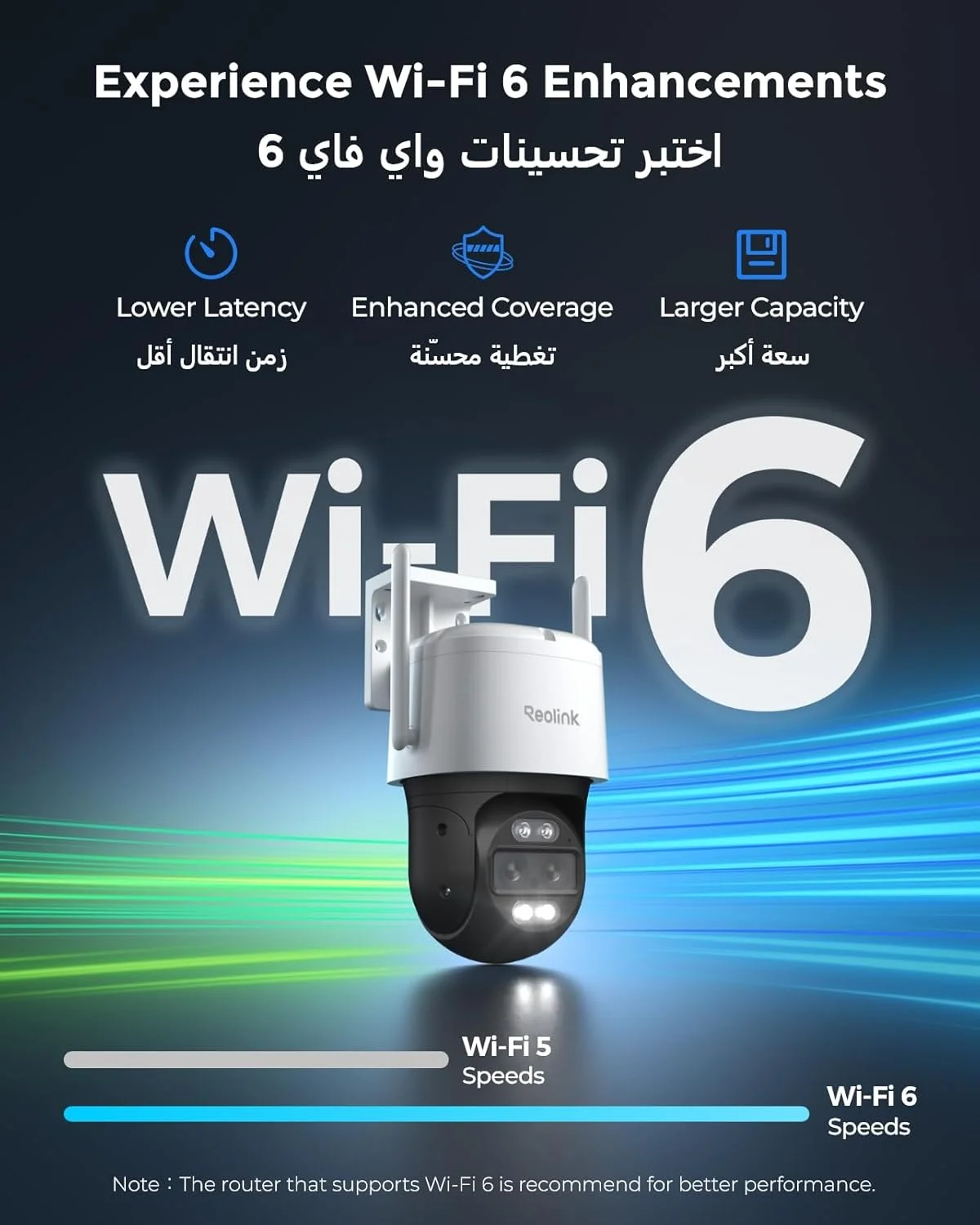 REOLINK Wired WiFi Outdoor Security Camera, 4K 8MP Dual Lens, 360° PTZ Camera, Auto Tracking, 2.4/5GHz Wi-Fi Smart Person/Vehicle/Animal Detection, 6X Hybrid Zoom, Color Night Vision, TrackMix WiFi