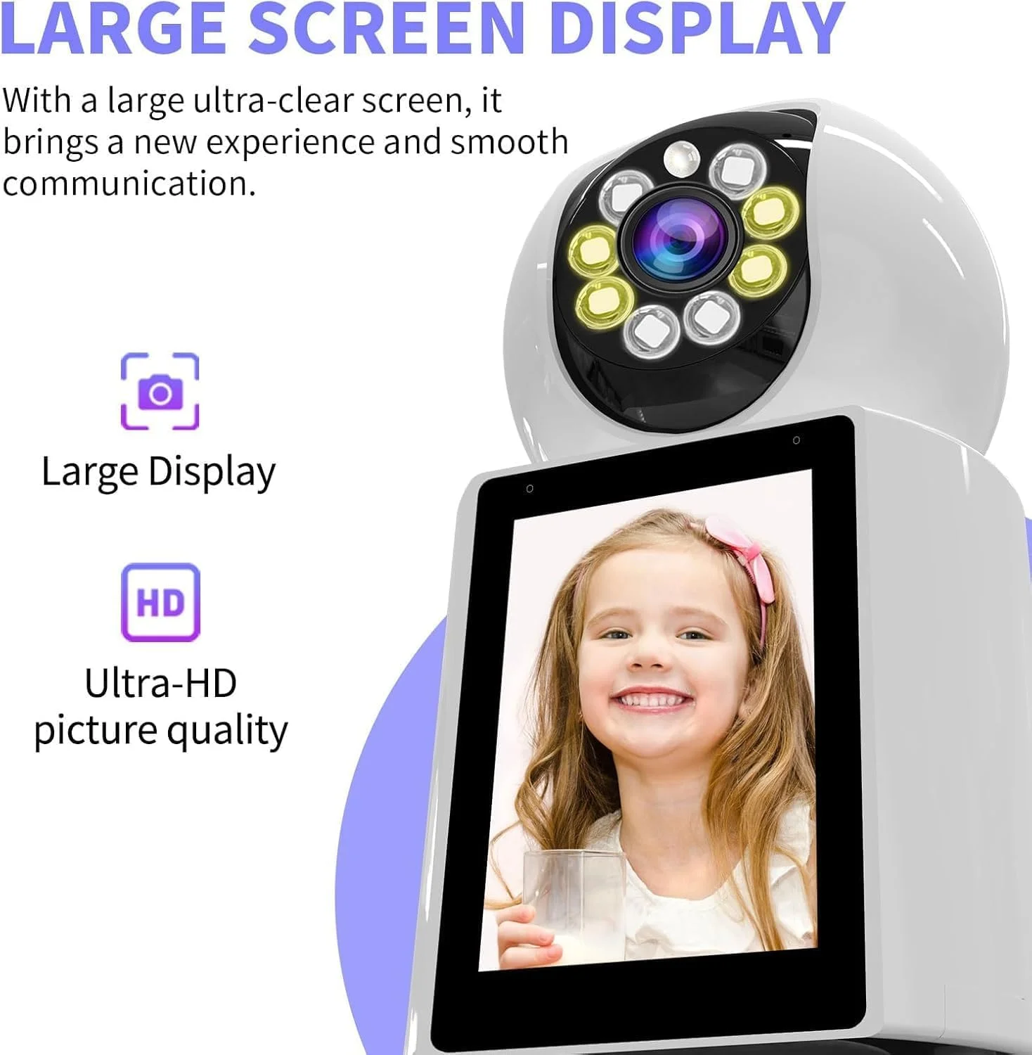 دوربین مداربسته 4G، دام PTZ 360 درجه با کیفیت 4K Ultra HD، دید در شب 30 متری، تماس ویدیویی دو طرفه، کنترل از طریق اپلیکیشن موبایل