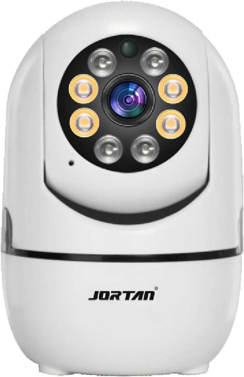 دوربین امنیتی داخلی جوراتان HD 1080P با قابلیت چرخش 360 درجه و اتصال وای فای، دوربین PTZ خانگی با نصب آسان، مانیتور کودک با دید در شب، دوربین حیوانات خانگی با کنترل از راه دور از طریق اپلیکیشن، صدای دو طرفه و ردیابی هوشمند