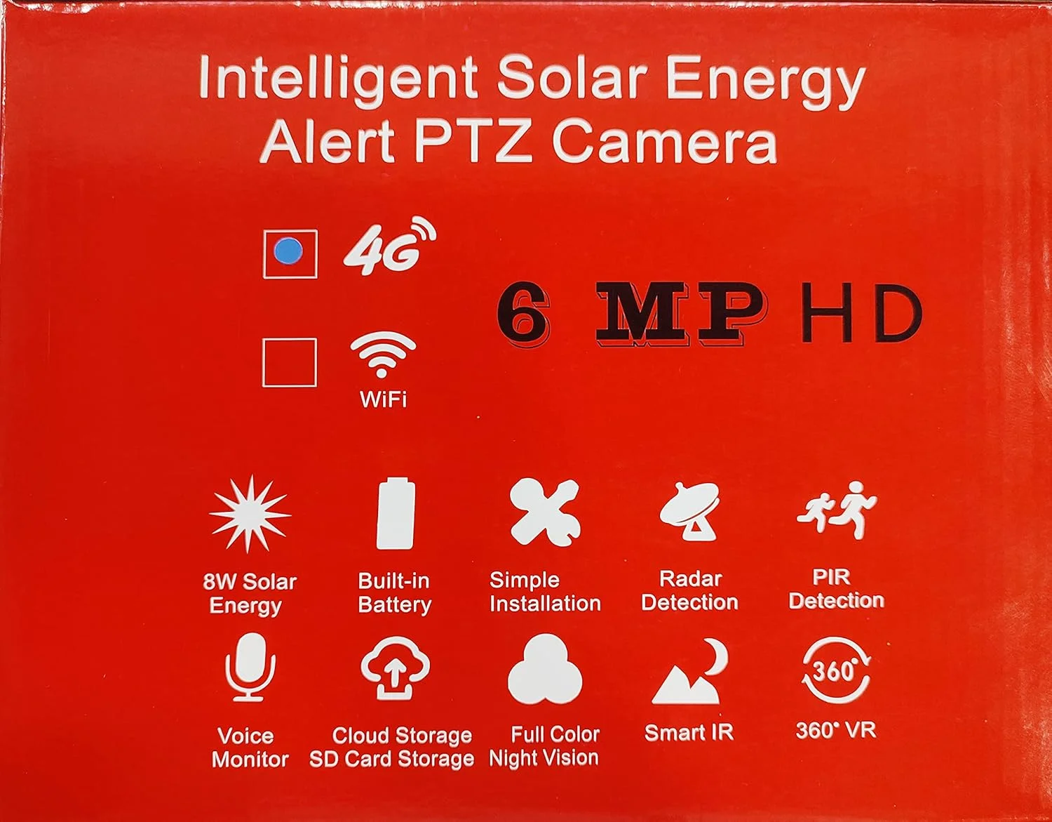 دوربین خورشیدی 4G PTZ با کیفیت 8 مگاپیکسل و انرژی هوشمند