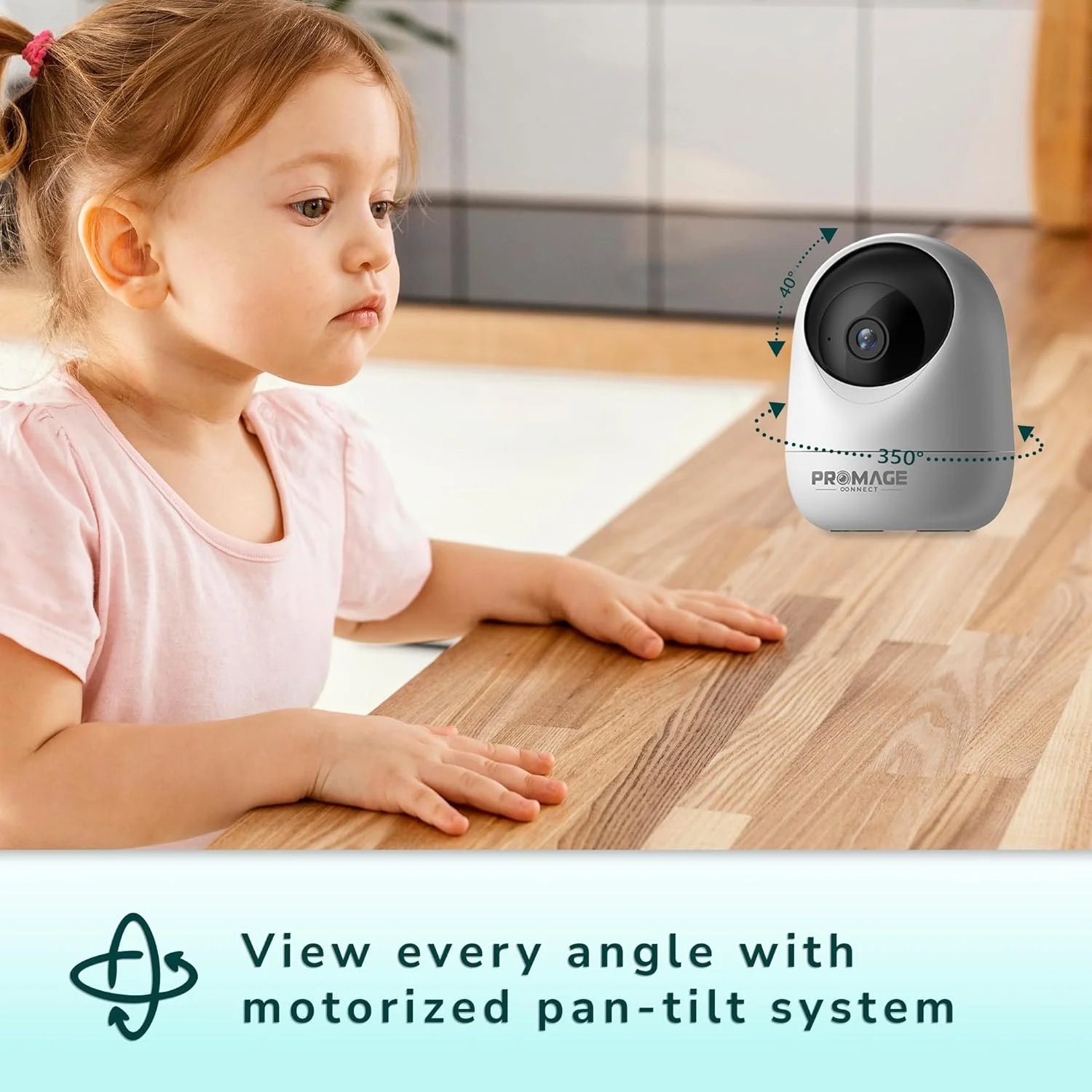 دوربین مداربسته وای فای PTZ داخلی پرومج کانکت اسپید 25 Q | پشتیبانی از ONVIF | وای فای دو بانده | دید در شب IR تا 7.5 متر | ردیابی و تشخیص حرکت | صدای دو طرفه | کارت TF تا 256 گیگابایت و فضای ذخیره سازی ابری | CloudEdge دوربین مداربسته وای فای PTZ داخلی پرومج کانکت اسپید 25 Q | پشتیبانی از ONVIF | وای فای دو بانده | دید در شب IR تا 7.5 متر | ردیابی و تشخیص حرکت | صدای دو طرفه | کارت TF تا 256 گیگابایت و فضای ذخیره سازی ابری | CloudEdge