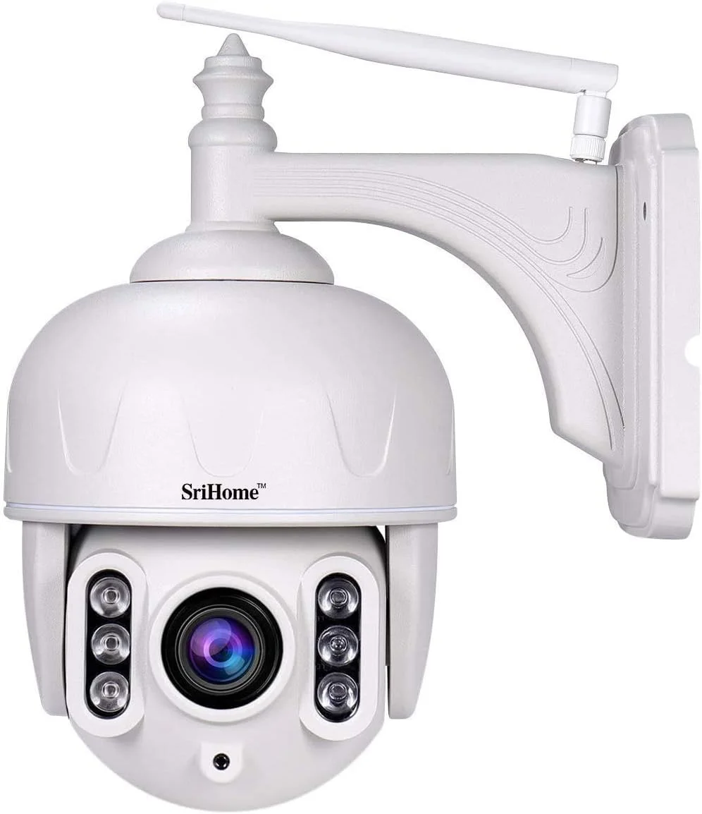 دوربین مدل SH028 سری‌کم ایتالیا PTZ با زوم اپتیکال 5X، وای‌فای، AP هات‌اسپات بی‌سیم، مادون قرمز، 2.0 مگاپیکسل HD، IR Cut، ONVIF P2P، اسلات میکرو SD