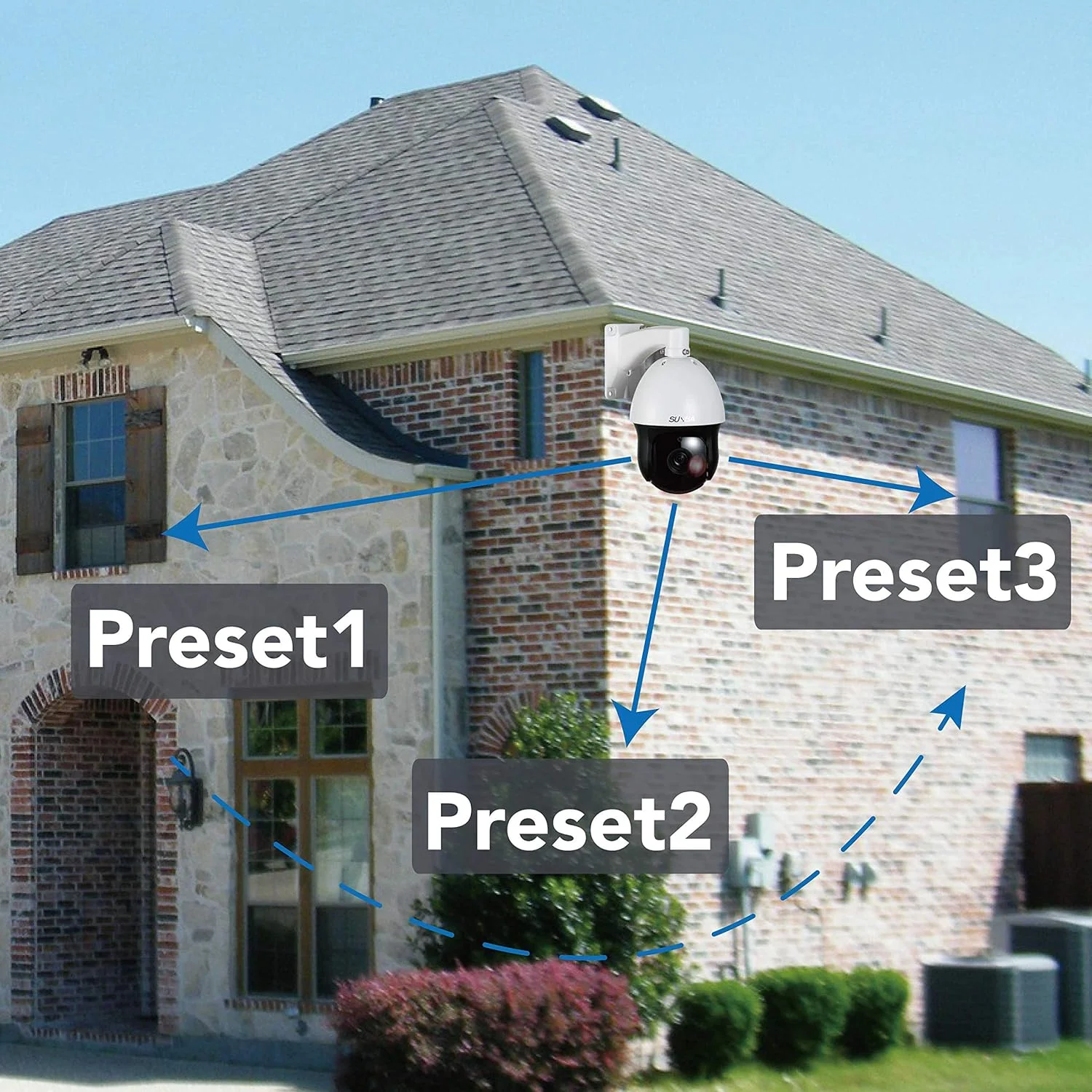 دوربین مداربسته آنالوگ PTZ با زوم اپتیکال 22X، کیفیت 960H، دید در شب 100 متری، کنترل RS485 مدل (405-22X)