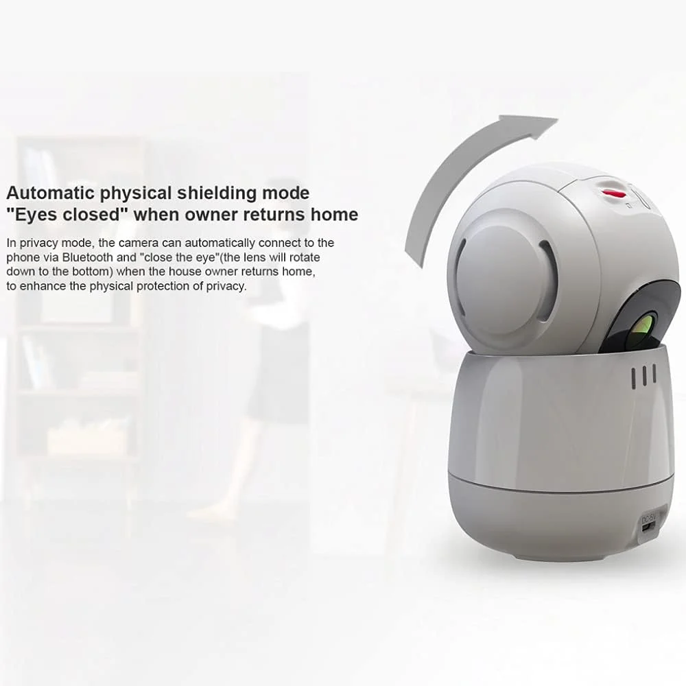 دوربین هوشمند AI وای فای PTZ دوربین وب کم HD 1080P واقعی با پشتیبانی از ردیابی AI / تشخیص خودکار / صدای دو طرفه / دید در شب / دوربین AI کم مصرف برای امنیت خانه، جلسات زنده و استریم دوربین هوشمند AI وای فای PTZ دوربین وب کم HD 1080P واقعی با پشتیبانی از ردیابی AI / تشخیص خودکار / صدای دو طرفه / دید در شب / دوربین AI کم مصرف برای امنیت خانه، جلسات زنده و استریم