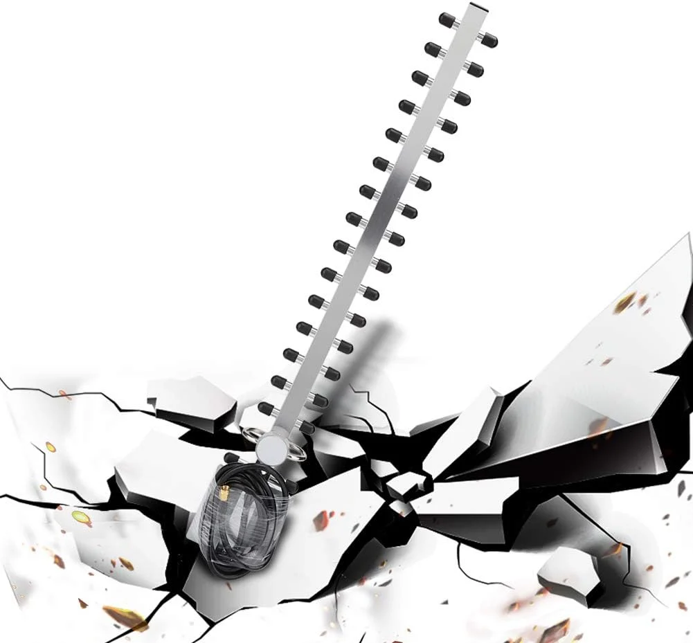 آنتن Tbest، 2.4 گیگاهرتز، آنتن های شبکه، کارت شبکه روتر بی سیم 2.4G 25dBi با بهره بالا، آنتن جهت دار 16 واحدی