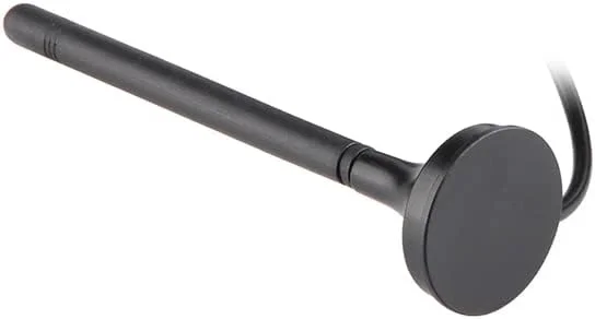 آنتن های ترمینال 4G/5G مغناطیسی UniteCom (2 عدد) با کابل 3 متری و کانکتورهای SMA، آنتن های مینی ویپ مغناطیسی LTE، ضد آب، اینترنت بی سیم پهن باند موبایل داخلی و خارجی