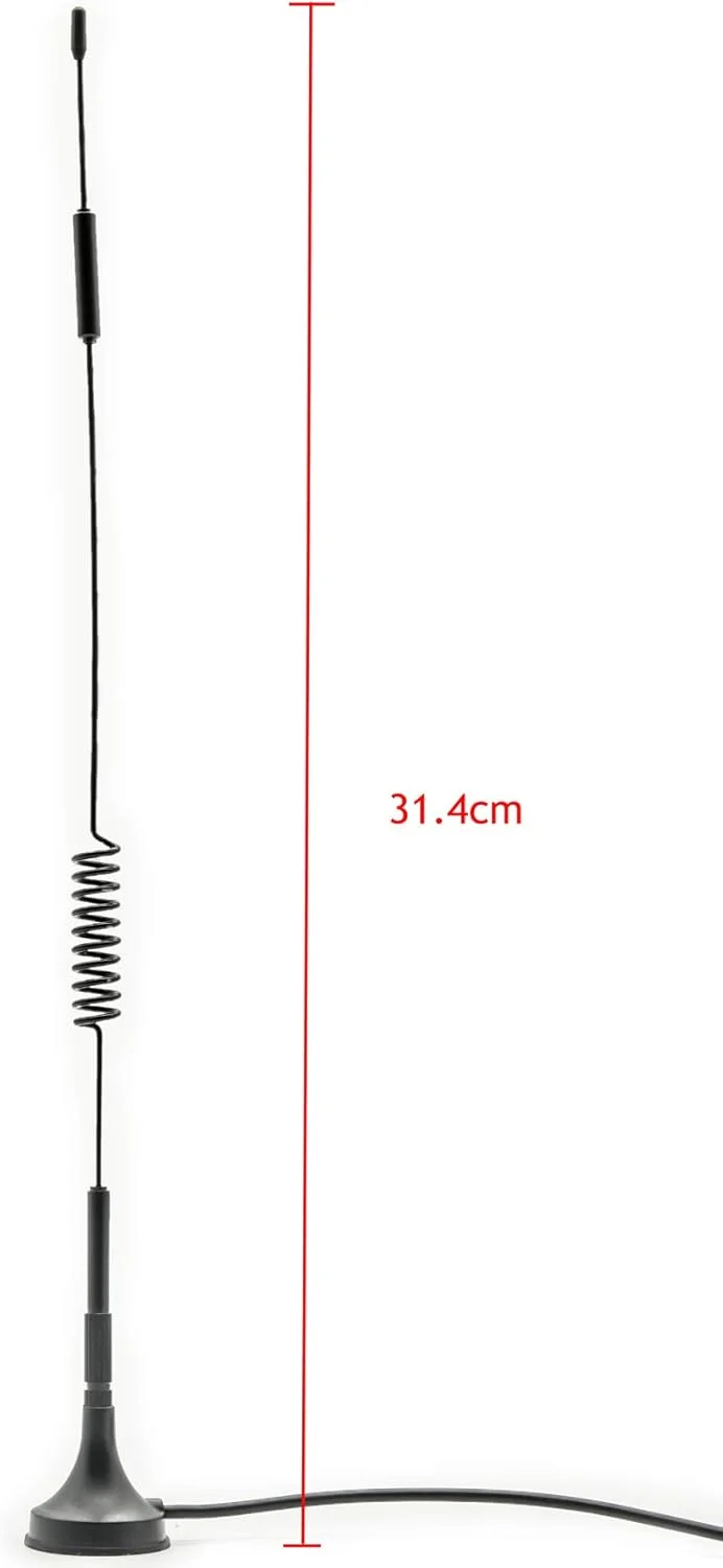 آنتن 4G LTE Vecys با آداپتور SMA، تقویت 7dBi، کابل 3 متری RG174 و پایه مغناطیسی، سازگار با روتر آنتن 2G 3G 4G LTE آنتن 4G LTE Vecys با آداپتور SMA، تقویت 7dBi، کابل 3 متری RG174 و پایه مغناطیسی، سازگار با روتر آنتن 2G 3G 4G LTE