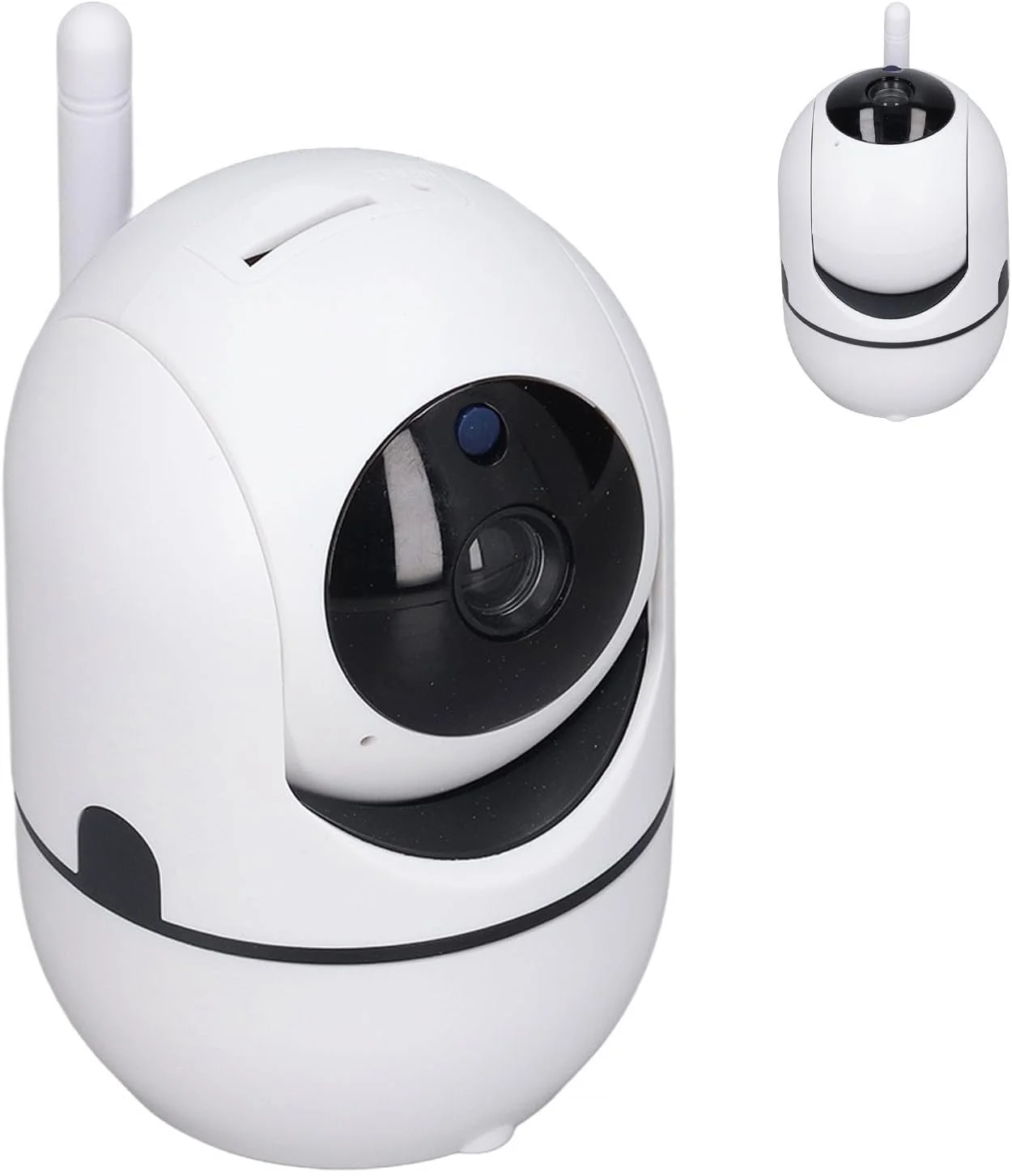 دوربین امنیتی منزل، دوربین بی سیم ویدیویی 1080P HD با تشخیص حرکت، دید در شب، PTZ 360 درجه، صدای 2 طرفه، دوربین نظارتی وای فای برای فضای داخلی منزل، ذخیره سازی ابری (سفید) (#2)