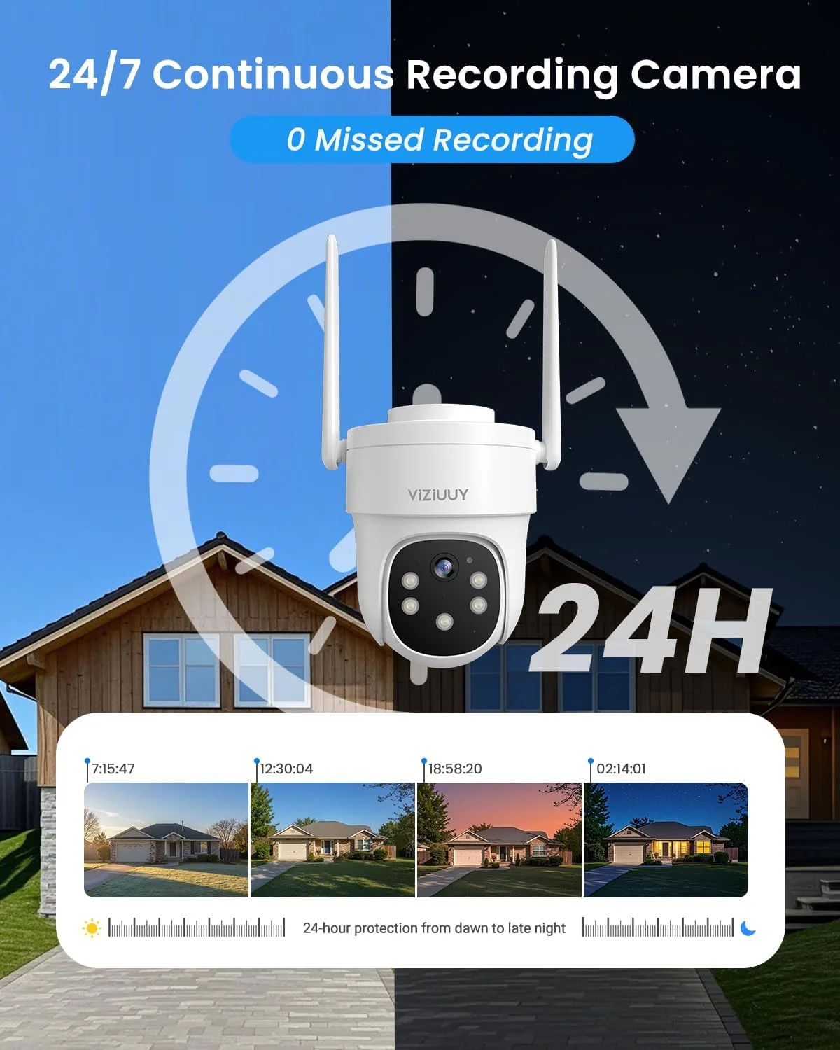 دوربین امنیتی AOV، دوربین های امنیتی ضبط مداوم 24 ساعته بی سیم در فضای باز، WiFi 6، دوربین های خورشیدی 2K برای امنیت خانه با PTZ 360 درجه، ردیابی خودکار، حافظه محلی 32 گیگابایتی (شامل) دوربین امنیتی AOV، دوربین های امنیتی ضبط مداوم 24 ساعته بی سیم در فضای باز، WiFi 6، دوربین های خورشیدی 2K برای امنیت خانه با PTZ 360 درجه، ردیابی خودکار، حافظه محلی 32 گیگابایتی (شامل)
