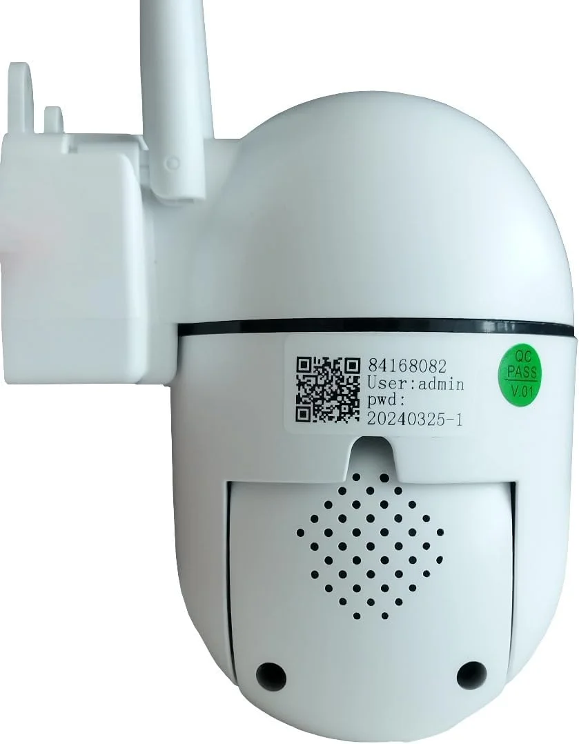 دوربین امنیتی بی‌سیم PTZ مدل PLATO 009، سفید، پلاستیک ABS، دید 360 درجه، وای‌فای، صدای دو طرفه، دید در شب، تشخیص حرکت، امنیت داخلی منزل، قابلیت نصب روی دیوار