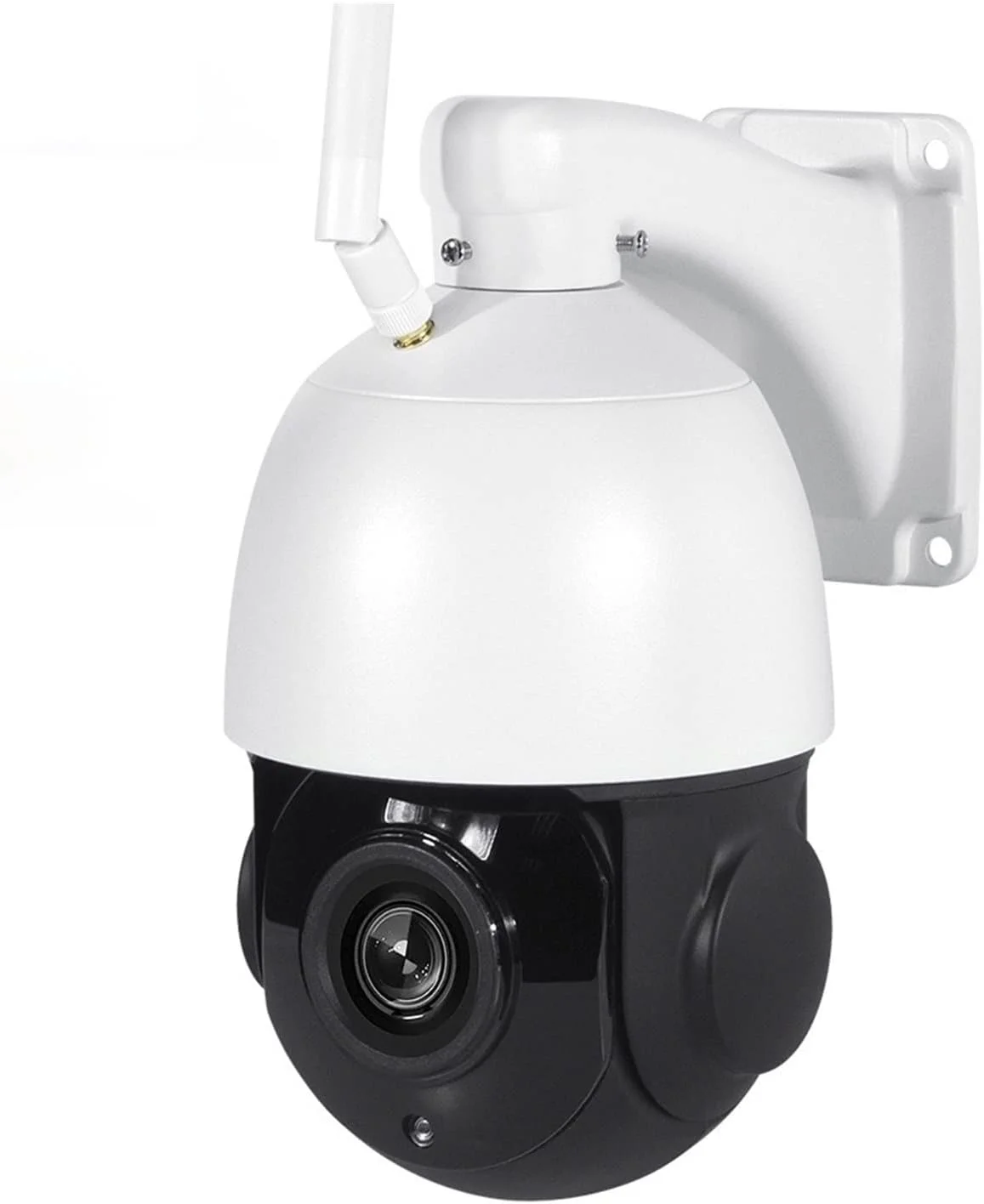 دوربین مداربسته خورشیدی بی‌سیم، شبکه 4G، PTZ با زوم اپتیکال 30 برابر، 5 مگاپیکسل HD، ضد آب مناسب فضای باز، دوربین امنیتی گردان پرسرعت برای امنیت خانه (رنگ: E، اندازه: 4G PTZ)