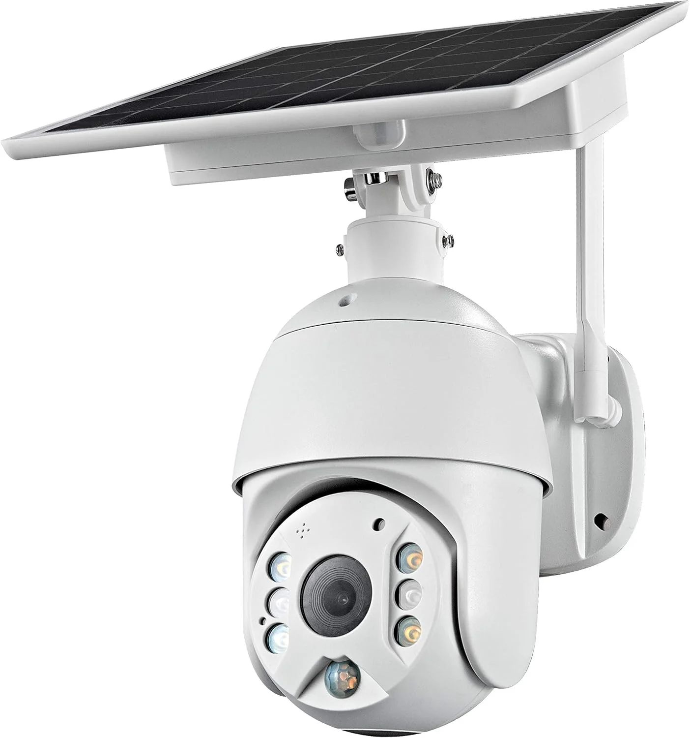 دوربین امنیتی خورشیدی بی‌سیم PTZ مدل XS7 Pro با نورافکن فعال شونده با حرکت و دید در شب رنگی