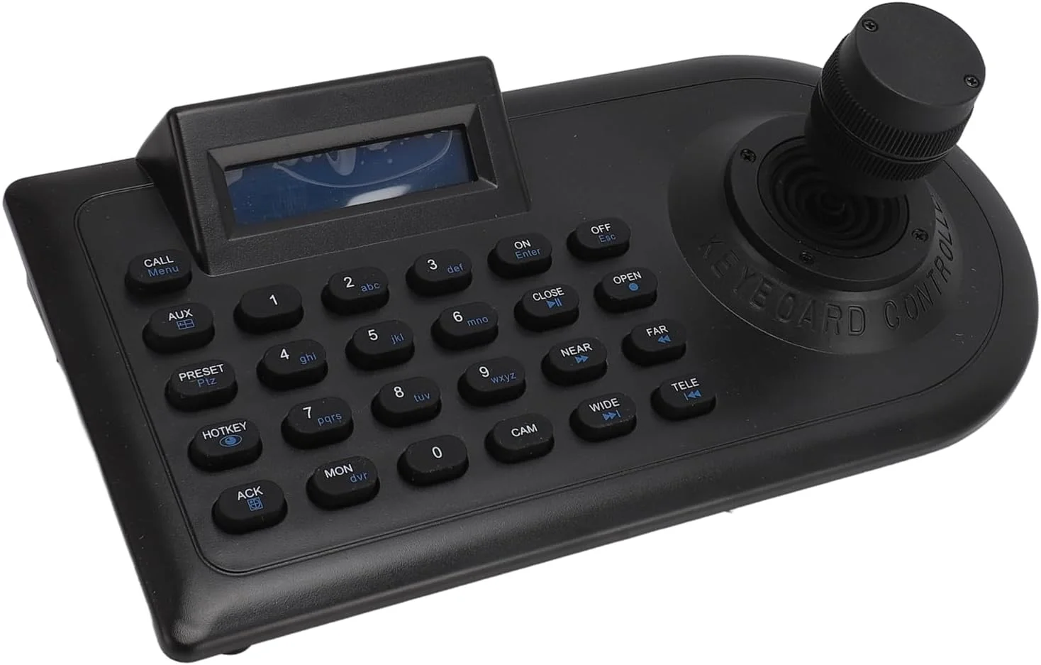 کنترلر صفحه کلید دوربین PTZ Zopsc، کنترلر چند منظوره دوربین PTZ با جوی استیک سه بعدی 32 DVR 256 Dome، صفحه کلید کنترلر دوربین PTZ با صفحه نمایش LCD برای